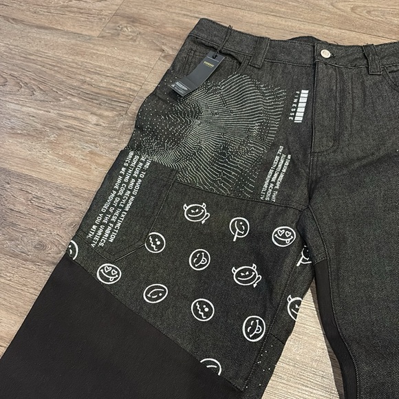 FINESSE wide leg/straight jeans - Picture 5 of 9